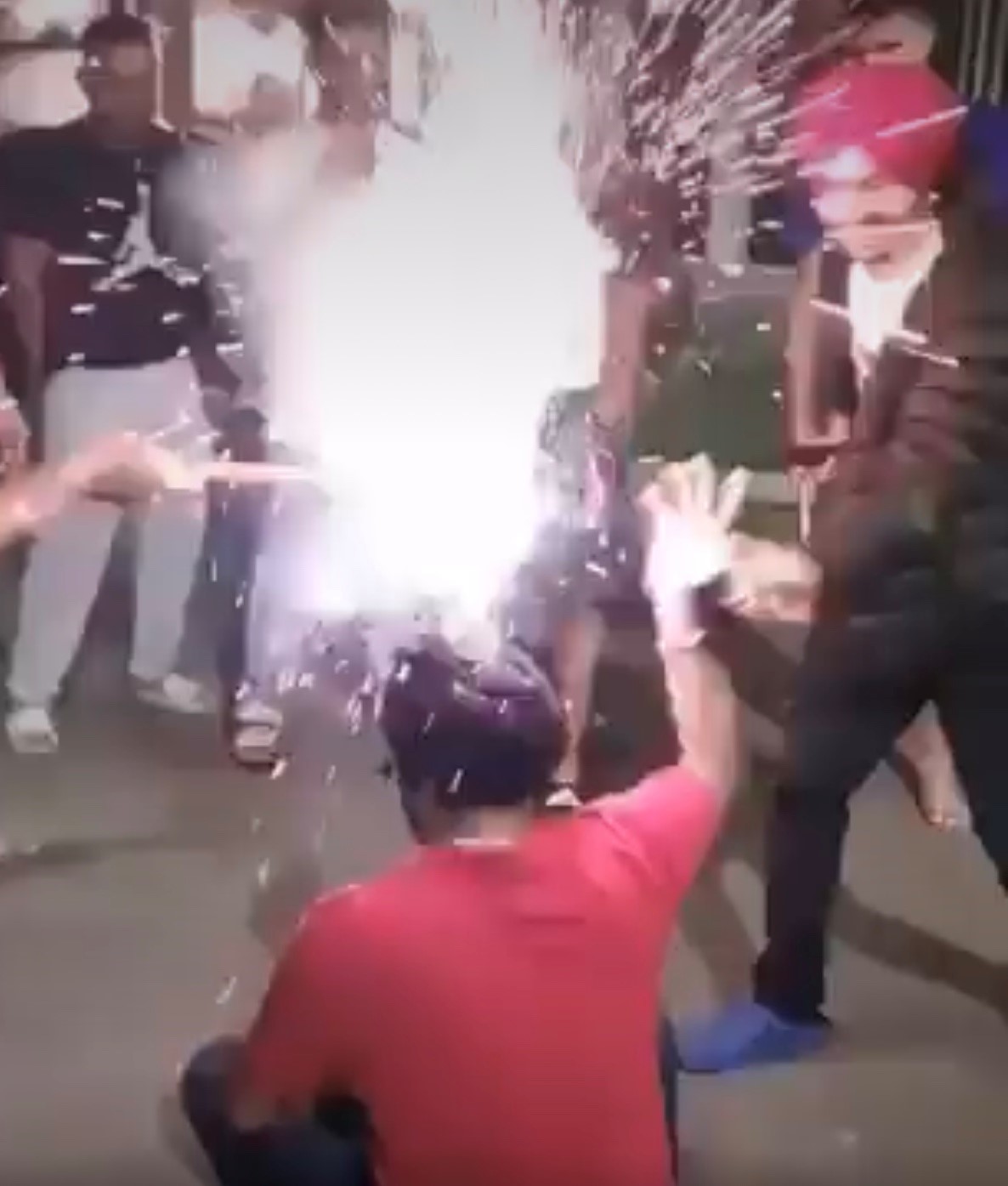 Brampton Diwali firework stunt went viral on the social media