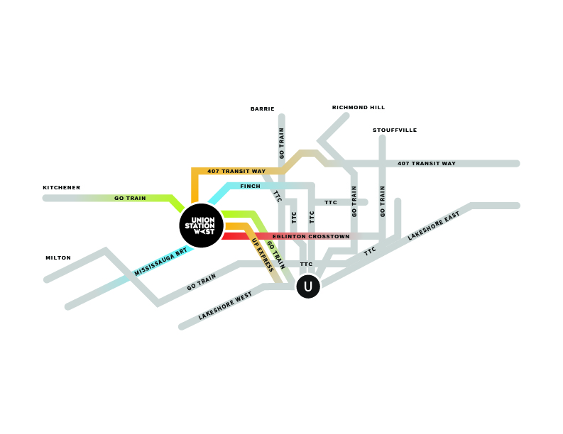 A new transit hub at Toronto Pearson airport – Union Station West