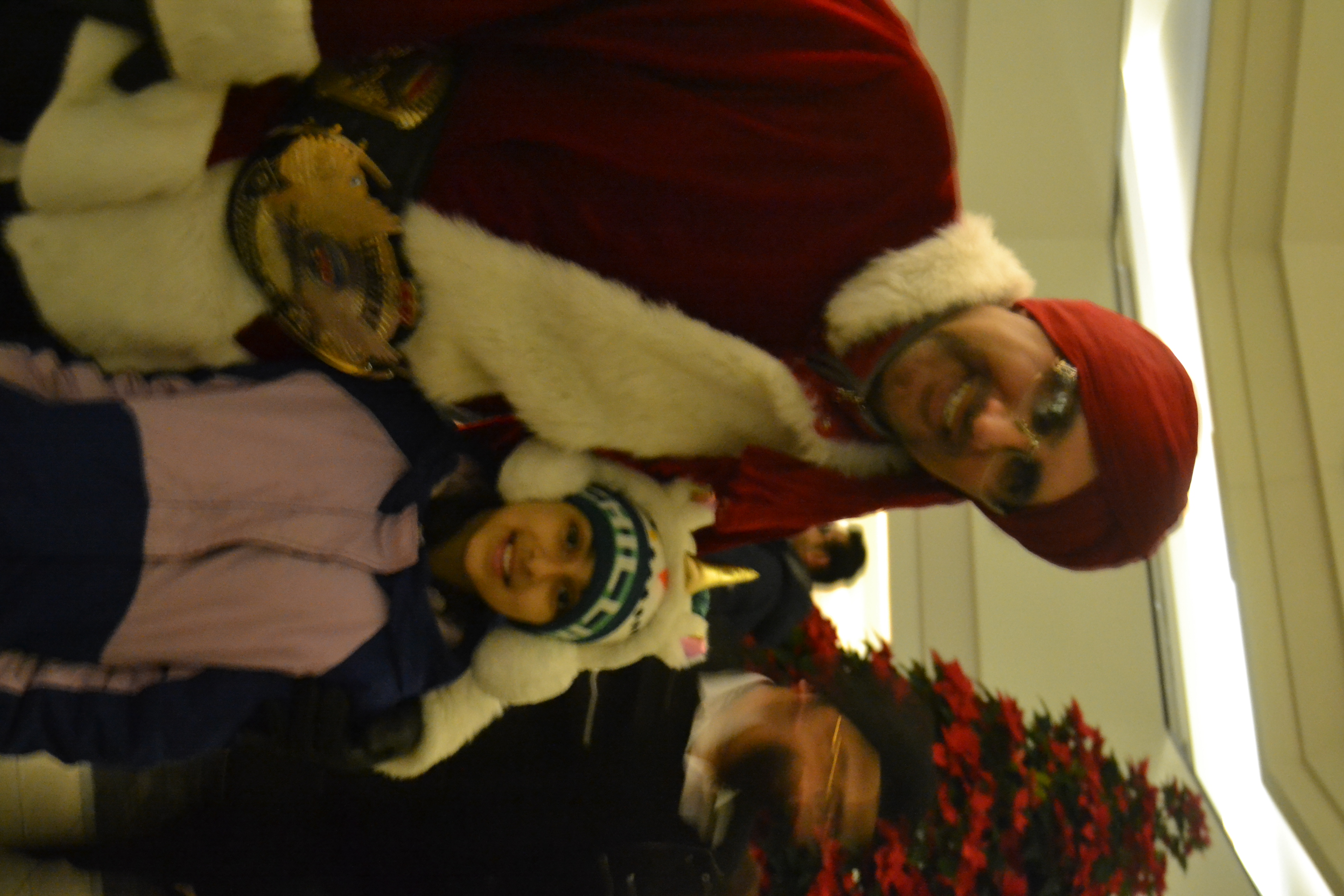 Gurleen Flora with Junior Tiger Ali