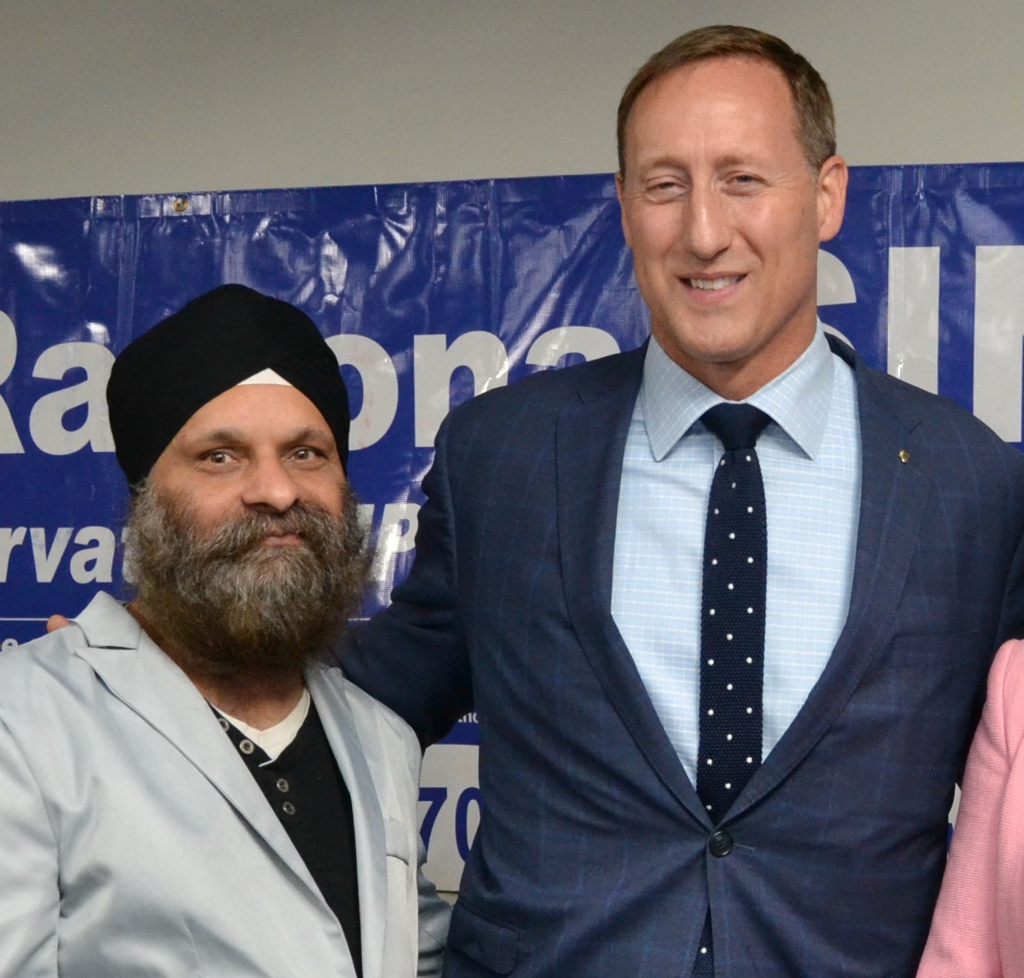 Surjit Singh Flora with Peter  MacKay