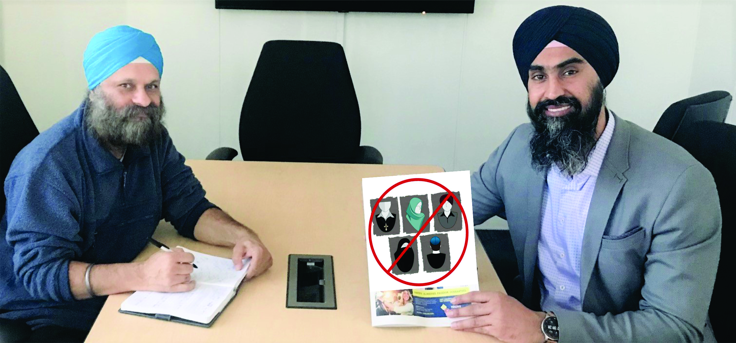 Surjit Singh Flora with Gurpreet Dhillon Counciller Wards-9-10 Brampton