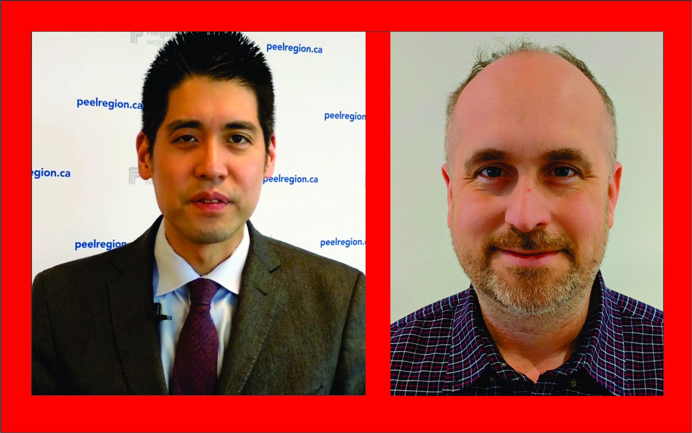 The Region of Peel congratulates Dr. Lawrence Loh and Dr. Nicholas Brandon on the confirmation of their appointments