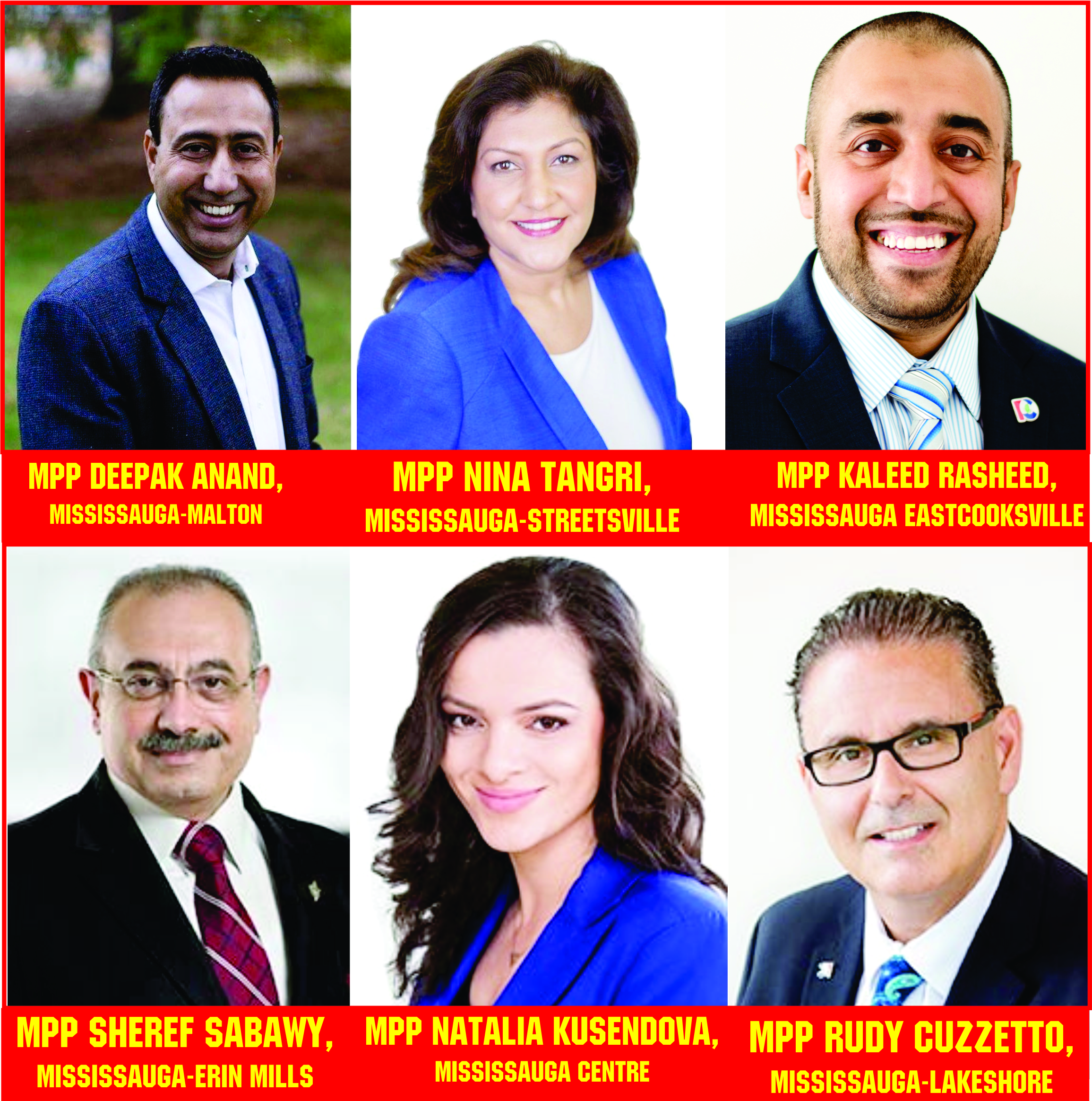 Mississauga MPP’s pen open letter to Federal MP’s to close all non-essential travel and secure our borders from the variants