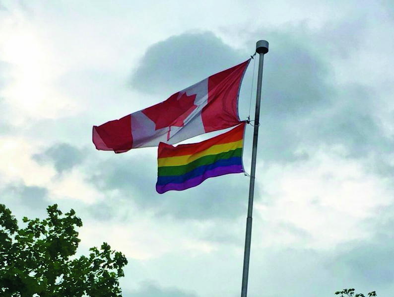 Teens nabbed after posting video showing burnt Pride flag