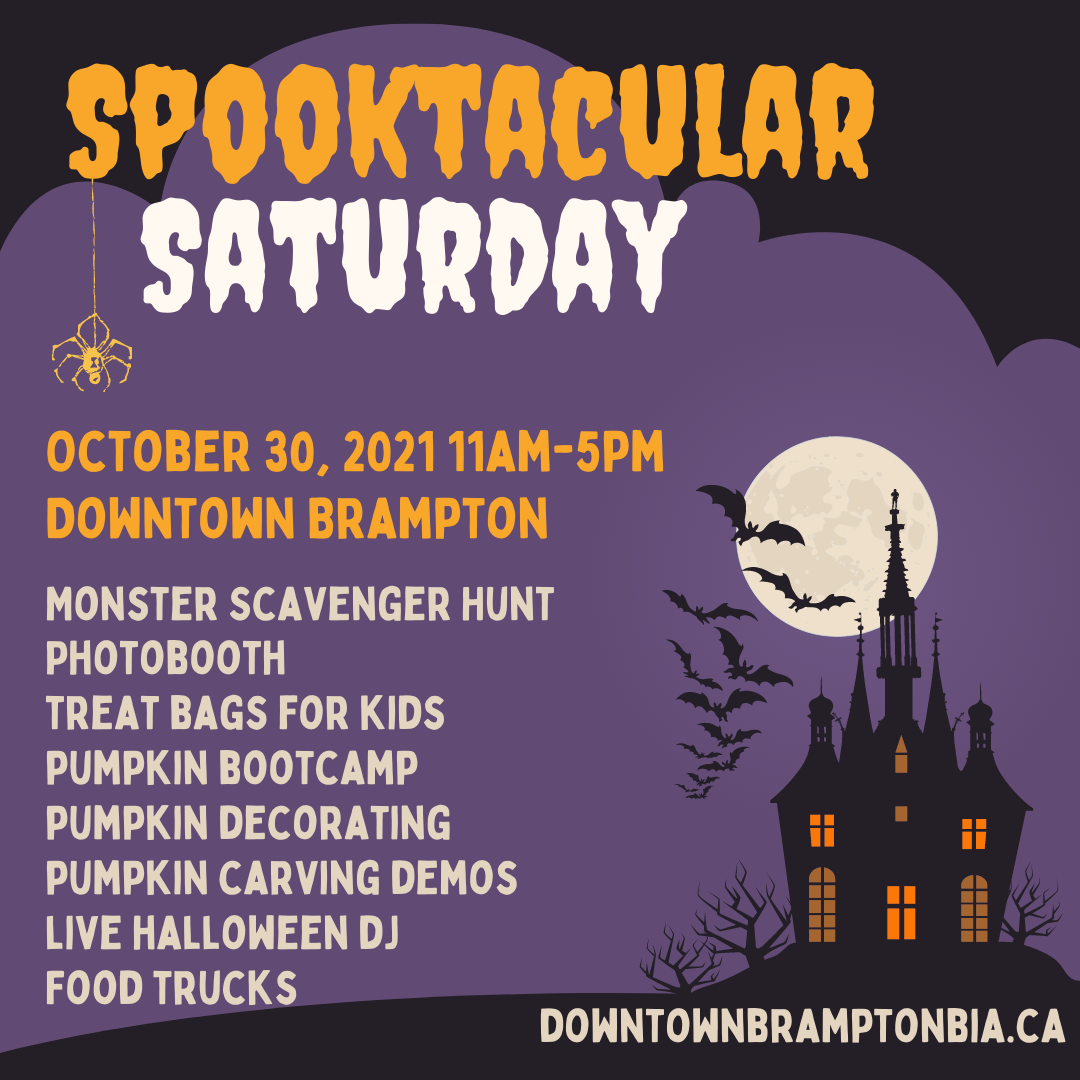 SPOOKY HALLOWEEN FUN FOR THE FAMILY DOWNTOWN BRAMPTON
