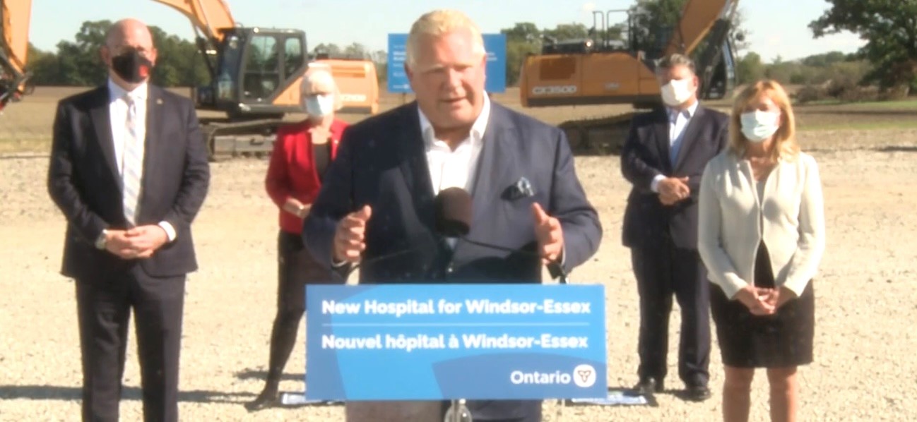 Ontario Investing $9.8 Million in Planning for a New Hospital for Windsor-Essex