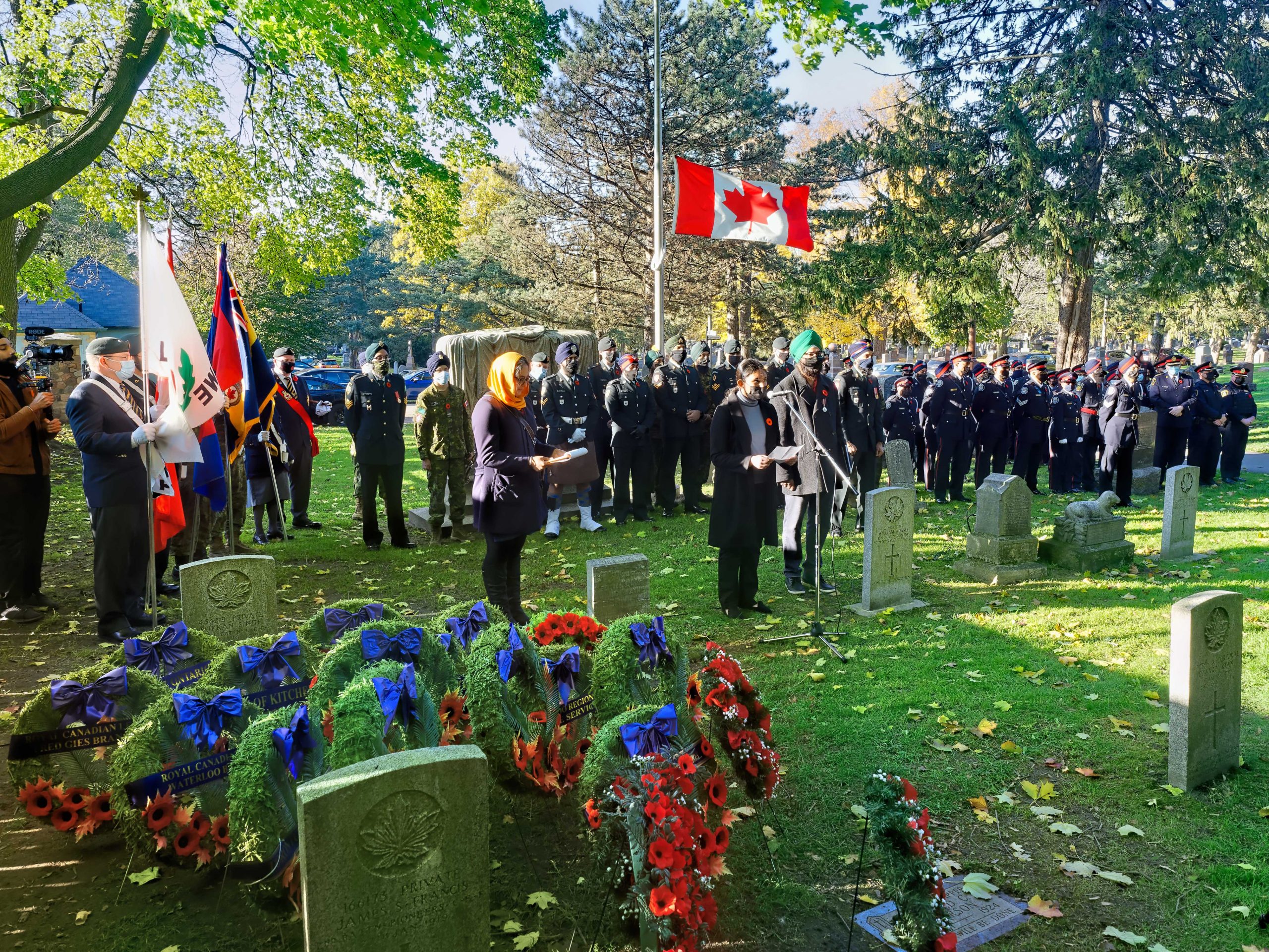 ANNUAL SIKH REMEMBRANCE DAY CEREMONY HONOURS CANADIAN VETERANS