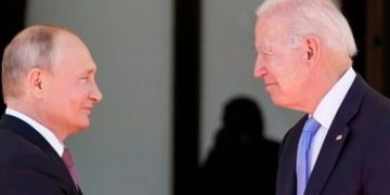 As alarm rises over Ukraine, Putin and Biden hold talks for nearly an hour