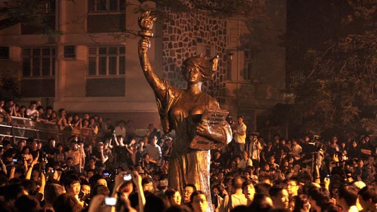 Two more Tiananmen monuments removed from Hong Kong university campuses