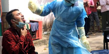 Active COVID-19 cases in country highest in 208 days