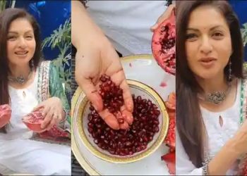 Bhagyashree calls pomegranates ‘elixir of youth’, spills health benefits | Watch