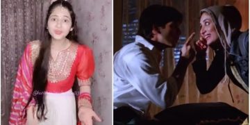 Harshaali Malhotra recreates Kareena Kapoor’s scene from Jab We Met, repeats ‘main bhaag rahi hoon’ line.
