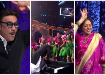 Jackie Shroff prostrates before dance crew, goes ‘wow’ as Kirron Kher does Choli Ke Peeche step. Watch