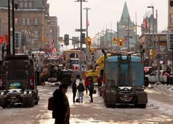 India asks its citizens in Canada to ‘remain alert’ amid truckers protest