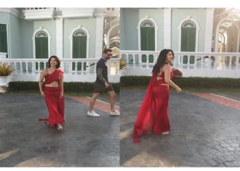 Sunny Leone recreates scene from SRK’s Kuch Kuch Hota Hai with husband Daniel Weber