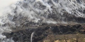 Bhalswa Landfill Fire: 36 hours on, blaze continues at dumpsite; ‘will be doused in a day or two’, say officials