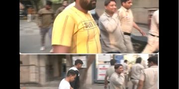 Jahangirpuri violence accused enters court in ‘Pushpa’ style; indicates ‘main jhukega nahi…’