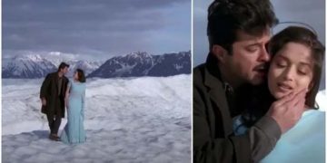 Madhuri Dixit says her lips turned blue when she filmed Pukaar song in Alaska in chiffon saree: I had frozen completely