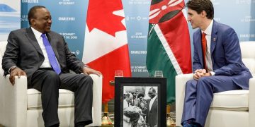 PM Trudeau wished President Kenyatta well in his future endeavours