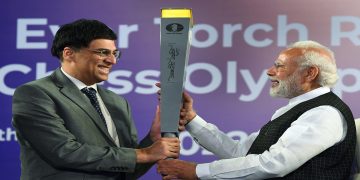 PM Modi Flags Off Historic Torch Relay For 44th Chess Olympiad