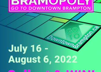 BRAMOPOLY is Back! GO TO Downtown Brampton