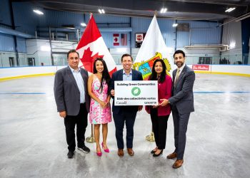 Government of Canada invests in energy-efficient upgrades to a community sports facility in Brampton