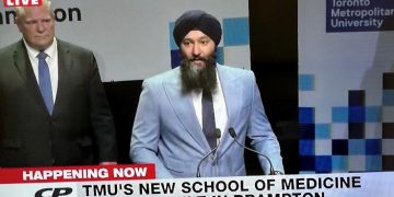 Ford Government’s 2023 New Year Gift for Brampton is “Brampton’s Bramalea Civic Centre home to TMU School of Medicine.”