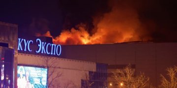 At least 40 killed in music hall shooting in Moscow