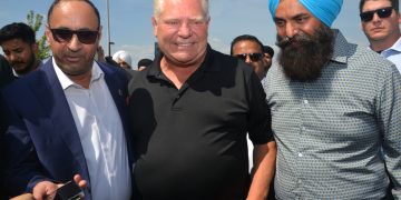 Premier Ford visited Hardeep Grewal’s BBQ-inspired many