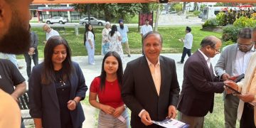 MP Amandeep Sodhi Brampton Centre hosted her very successful first Community BBQ