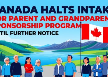 Canada Halts Intake for Parent and Grandparent Sponsorship Program Until Further Notice
