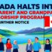 Canada Halts Intake for Parent and Grandparent Sponsorship Program Until Further Notice