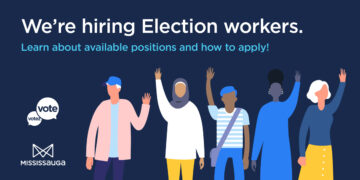 Apply to be an Election worker for Mississauga’s 2026 Municipal Election